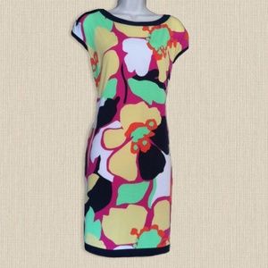 Laundry by Design High Low Multicolor Floral Dress